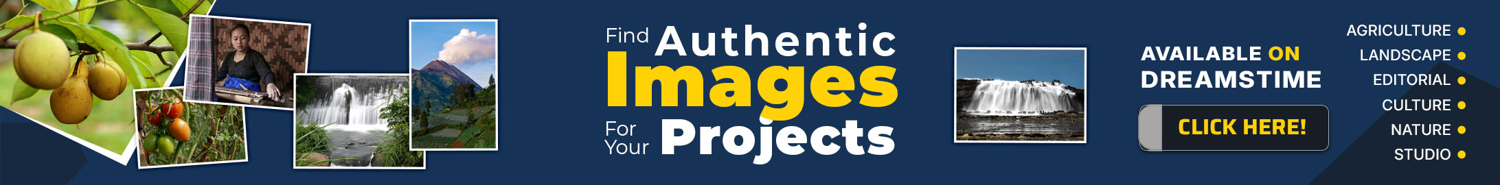 Cinestock Studio Dreamstime banner ads tablet