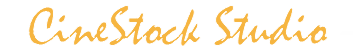 Logo Text CineStock Studio